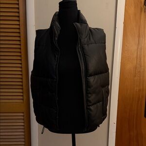 Hollister Dark Puffer Vest